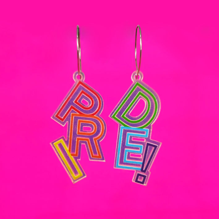 Pendientes Pride Holográfico (PACK)